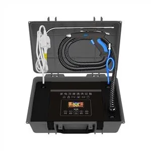 Machine de nettoyage à la vapeur de bobines à courant alternatif