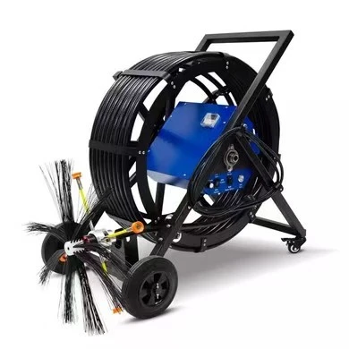 Robot de nettoyage de conduits de qualité commerciale avec technologie de brosse intelligente