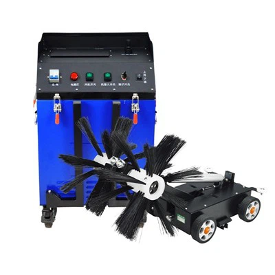 KT-976 Robot nettoyeur de conduits d'air passant l'aspirateur tout en brossant